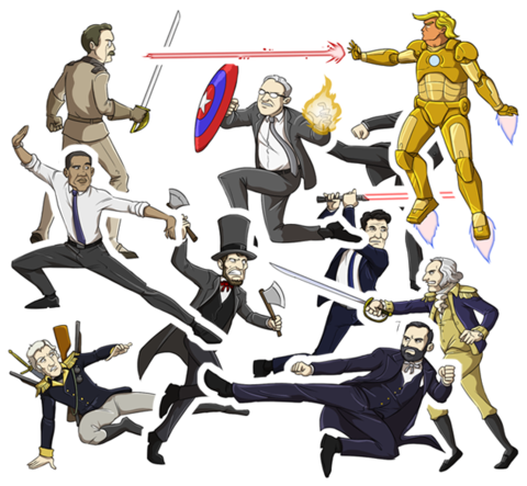 Presidential Magnets