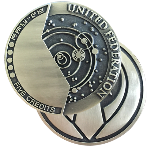 Federation Credits Challenge Coin