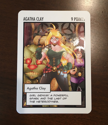 Agatha Clay: The Oversized Card