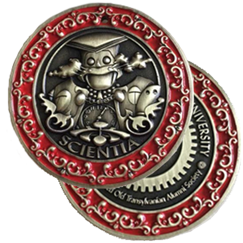 Transylvania Polygnostic University Challenge Coin